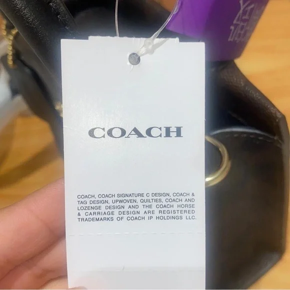 Mini Cally Coach - Sleek Unisex Crossbody Bag - Picture 5 of 6